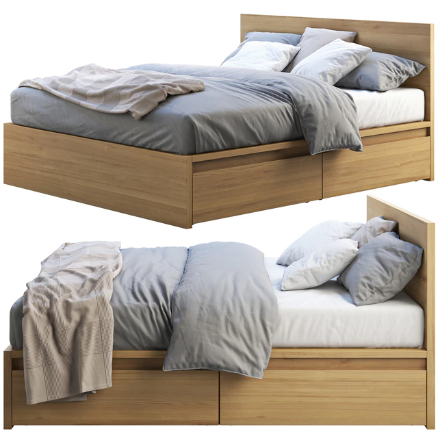 Ikea Malm bed 2 — Скачать