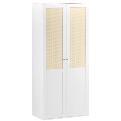 Swing wardrobe Alvis-2 White — Ver 1