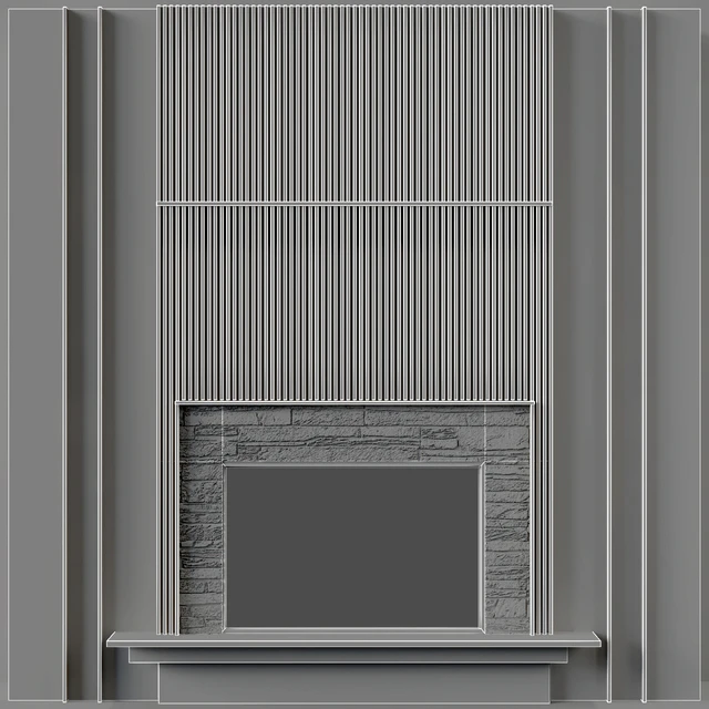 Fireplace modern 84 — Скачать