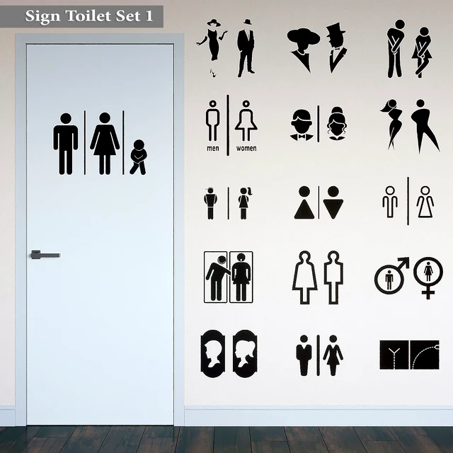 Sign Toilet Set 1 — Descargar