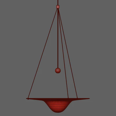 CLEPSYDRA Glass chandelier — Ver 2