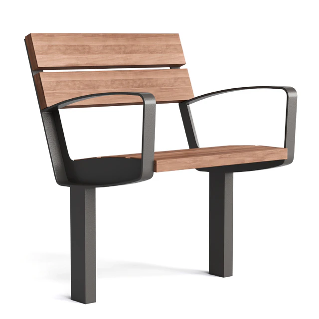 Mmcite Intervera LVR156 LVR157 outdoor park benches — Descargar