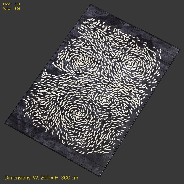 Ковер Roche Bobois Vincent Rug — Скачать