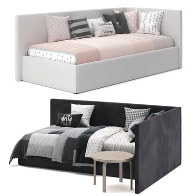 WoodNotes Corner Bed — Ver 3