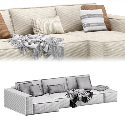 Modular Sofa Eten 2 Vertical Mix — Ver 5