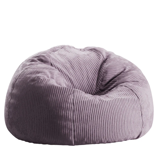 Icon Klassischer Sitzsack Flauschig aus Cord Kingston — Descargar