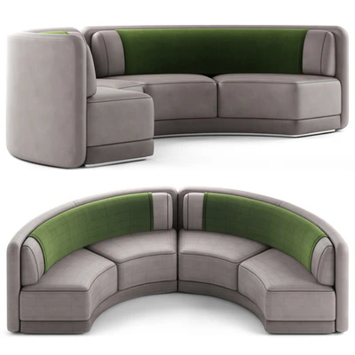 MD Round Sofa 004 — Вид 4