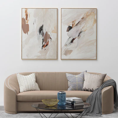 Abstract Textural Wall Art C-361 — Ver 6