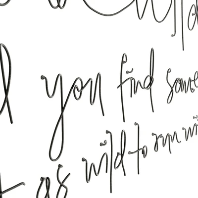 Run wild until you find someone Neon light — View 3