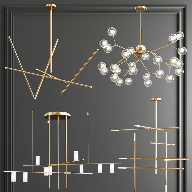 Four Exclusive Chandelier Collection 68 — Скачать