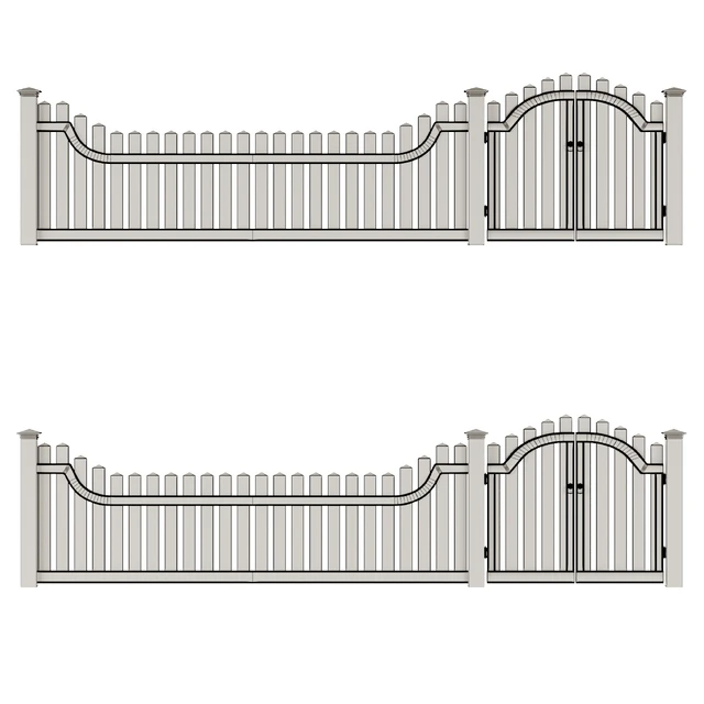 PVC fence — Descargar