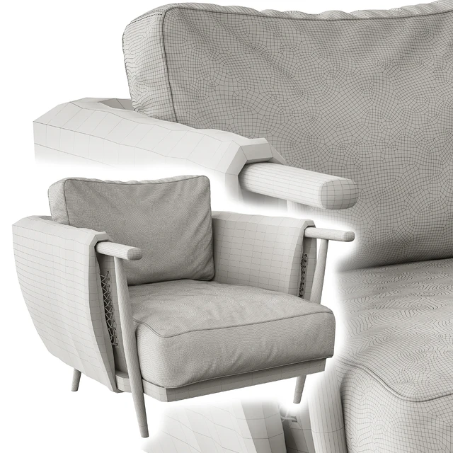 Armchair DIANA ULIVI — Descargar