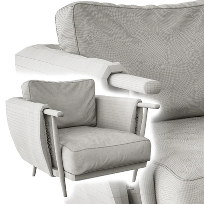 Armchair DIANA ULIVI — Ver 2