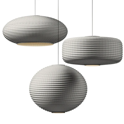 Sansho Paper Pendant Lights — Ver 3