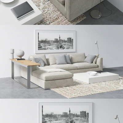 Sofa Richard B & B Italia — Ver 3