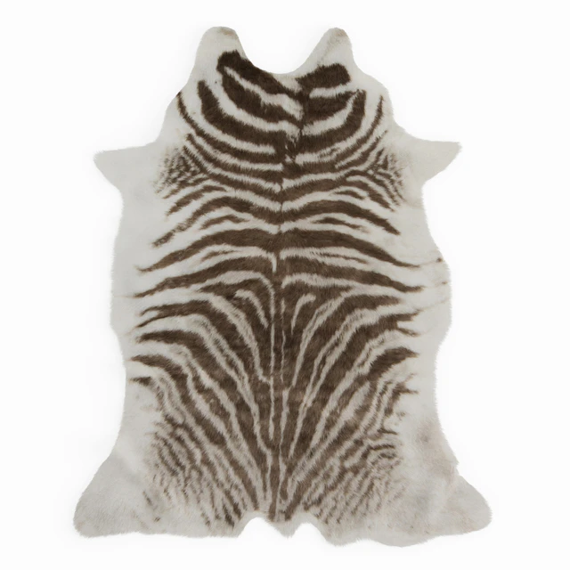 Zebra Gray Rug — Скачать