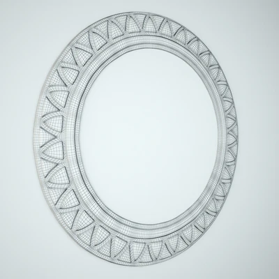 Inlay round mirror — Ver 4