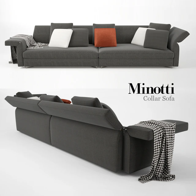 Minotti Collar Sofa — Скачать