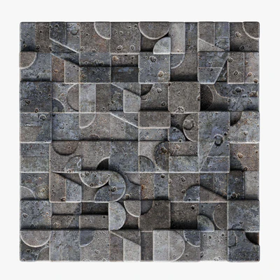 Tile Mutina Puzzle Old n4 / Paving stones old puzzles №4 — Ver 5