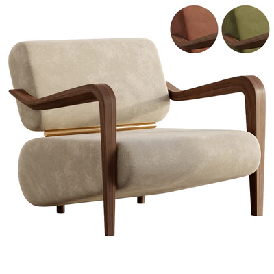 Clark Armchair - Mezzo Collection — Вид 1