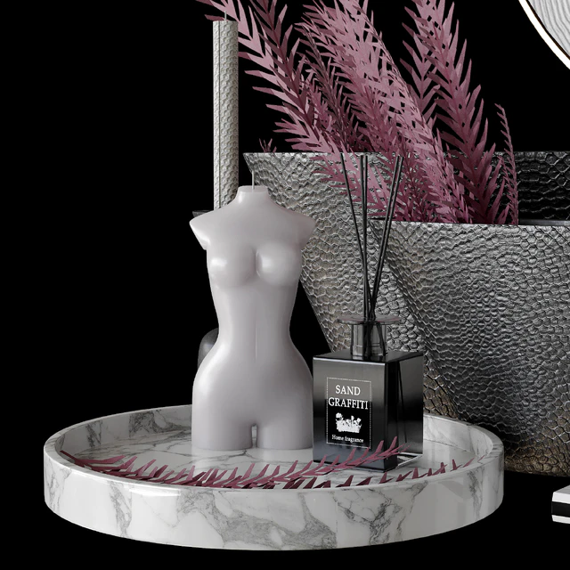 Decorative set with bas-relief — Descargar