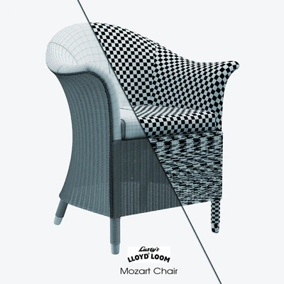 Lusty's lloyd loom Mozart Chair — Ver 2