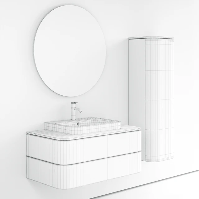 Duravit HAPPY D.2 PLUS | Single vanity unit — Скачать