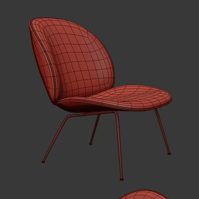 Beetle Lounge Chair Gubi — Ver 3
