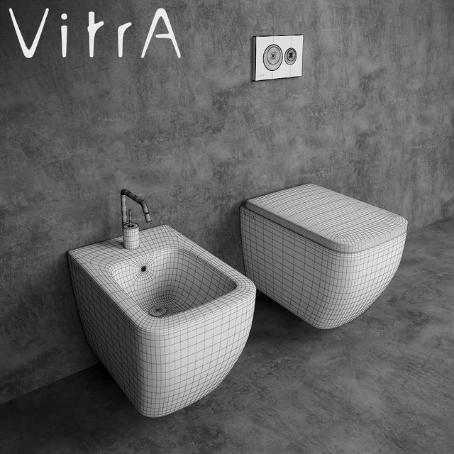 Унитаз и биде Vitra Shift — Скачать