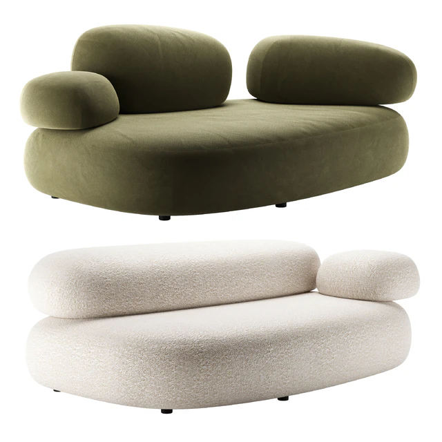 PEBBLE RUBBLE | Sofa by Moroso set 3 — Descargar