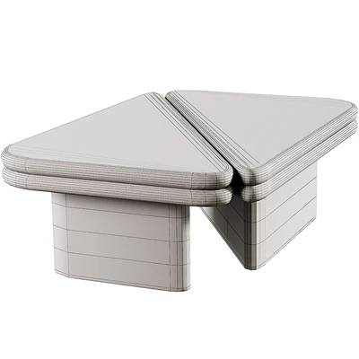 Natural Cave Stone Design Feel Coffee Table — Ver 3