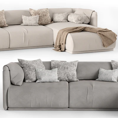 Corner sofa Twin Set — Ver 4