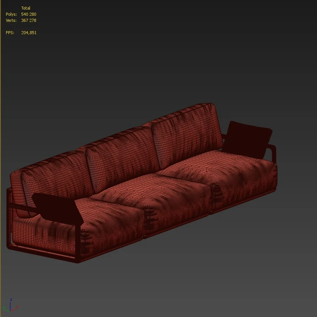 Sofa Alhena 3 from ARCHMEBEL — Descargar