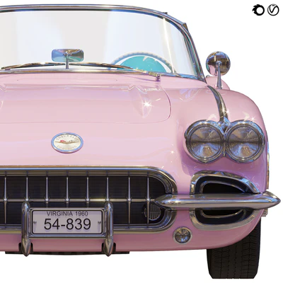 Chevrolet Corvette Coupe 1960 — View 3