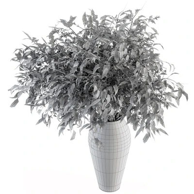 Bouquet - Green Branch in vase 45 — Ver 4