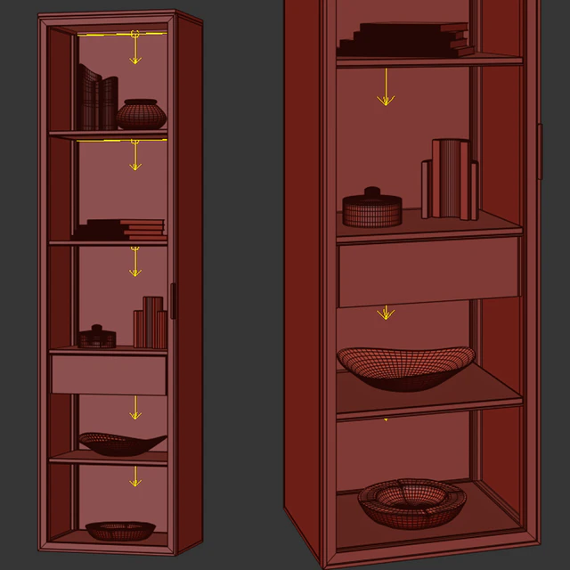 Wall cabinet Alambra Rimadesio — Descargar