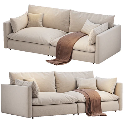Unwind 2 Piece Slipcovered Sofa — Вид 3