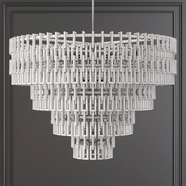 Restoration Hardware MARIGNAN ROUND CHANDELIER 48 Nickel — Descargar