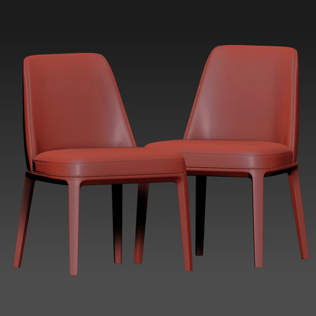 Poliform Sophie Dining Chair Set 02 — Descargar