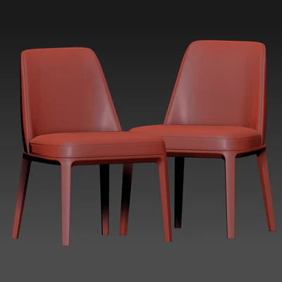 Poliform Sophie Dining Chair Set 02 — Ver 2