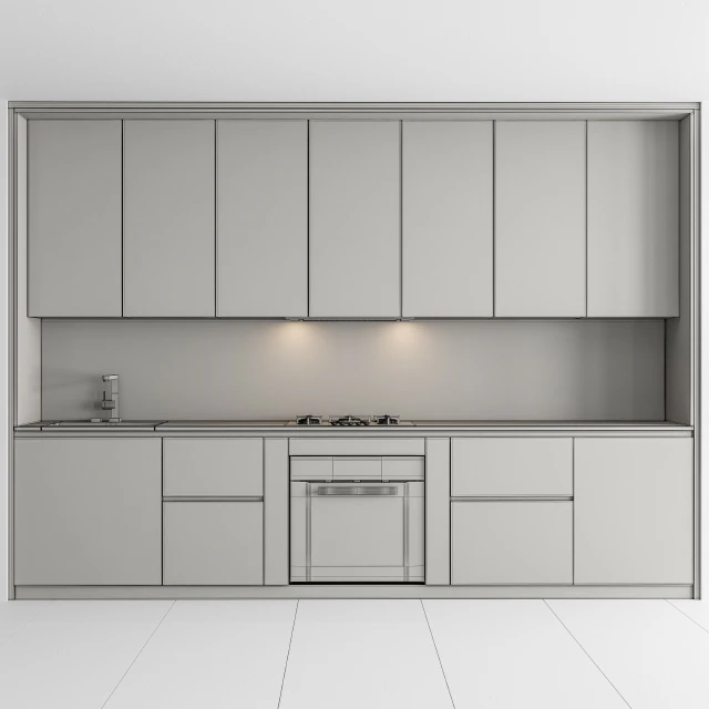Kitchen Modern - White and Gray Cabinets 74 — Descargar