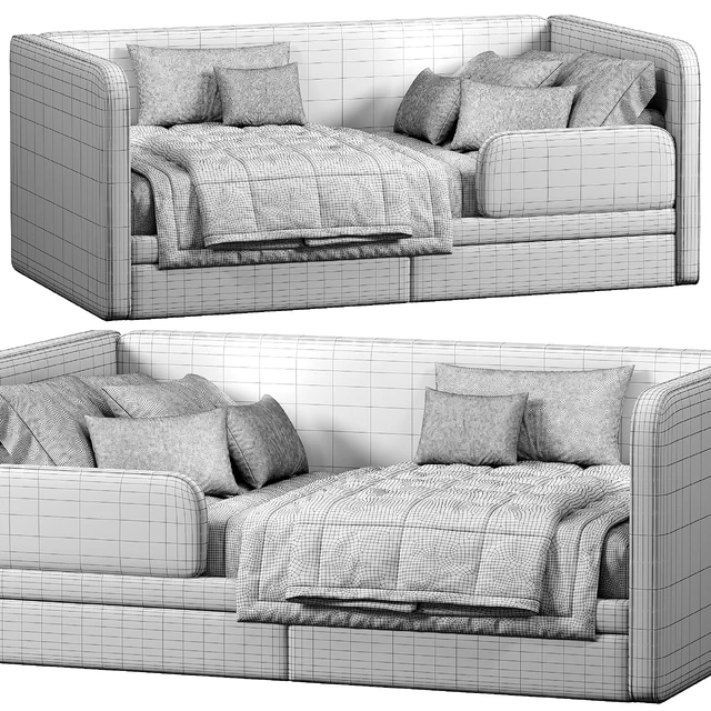Bari Kids Bed By woodsoft — Descargar