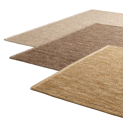 Natural Lengthwise Braided Jute Rug — Ver 5