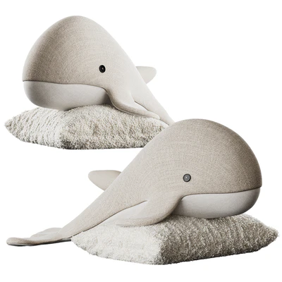 Cute plush whale — Ver 1