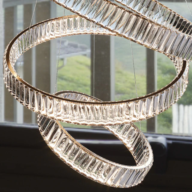 Cascading pendant chandeliers BERTOLDA CAS by lampatron ⌀ 100cm ⌀ 80cm ⌀ 60cm ⌀ 40cm — Descargar