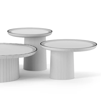 LOUISA coffee tables by Molteni — Ver 2