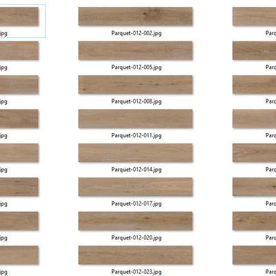Parquet set 12 / Natural Oak — Ver 2