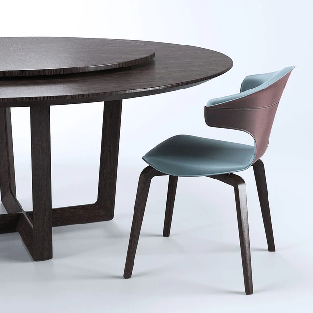 Poltrona Frau Montera Armchair/Bolero Tables — Скачать