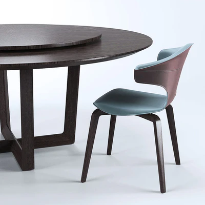 Poltrona Frau Montera Armchair/Bolero Tables — Вид 3