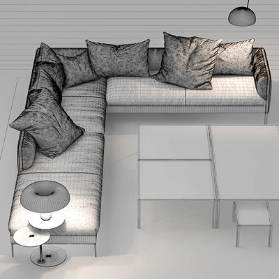 Sofa molteni SOFA PAUL — Ver 3